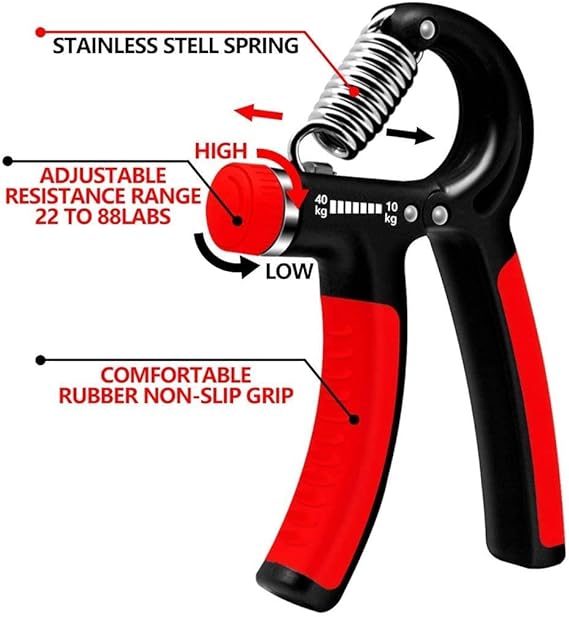 Hand Grip Strengthener Adjustable Resistance